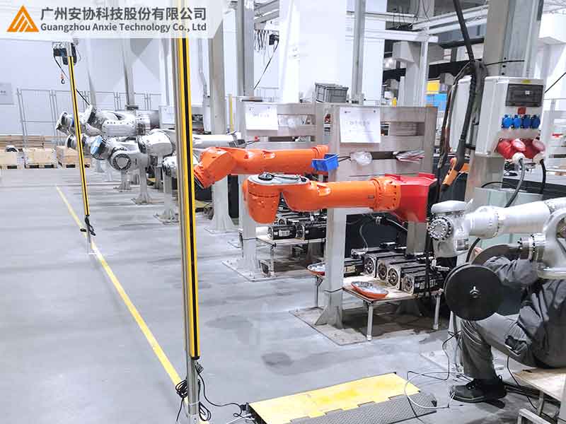 機(jī)器人協(xié)作場景下的安全光幕防護(hù)方案